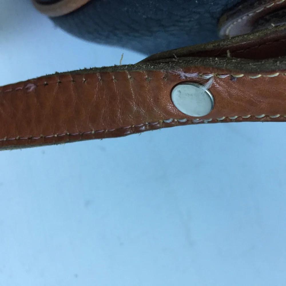 Vintage Dooney  & Bourke  Saddle Cross body Bag